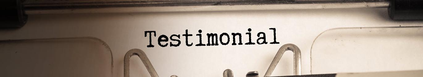 Testimonial